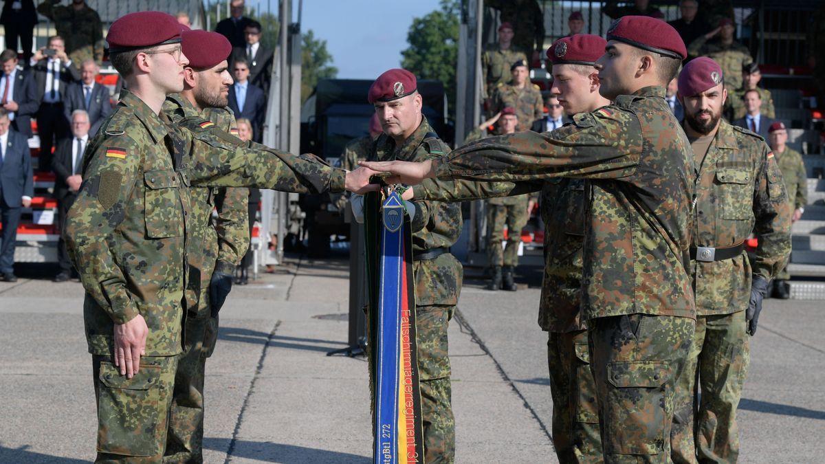 Soldados del ejército alemán.