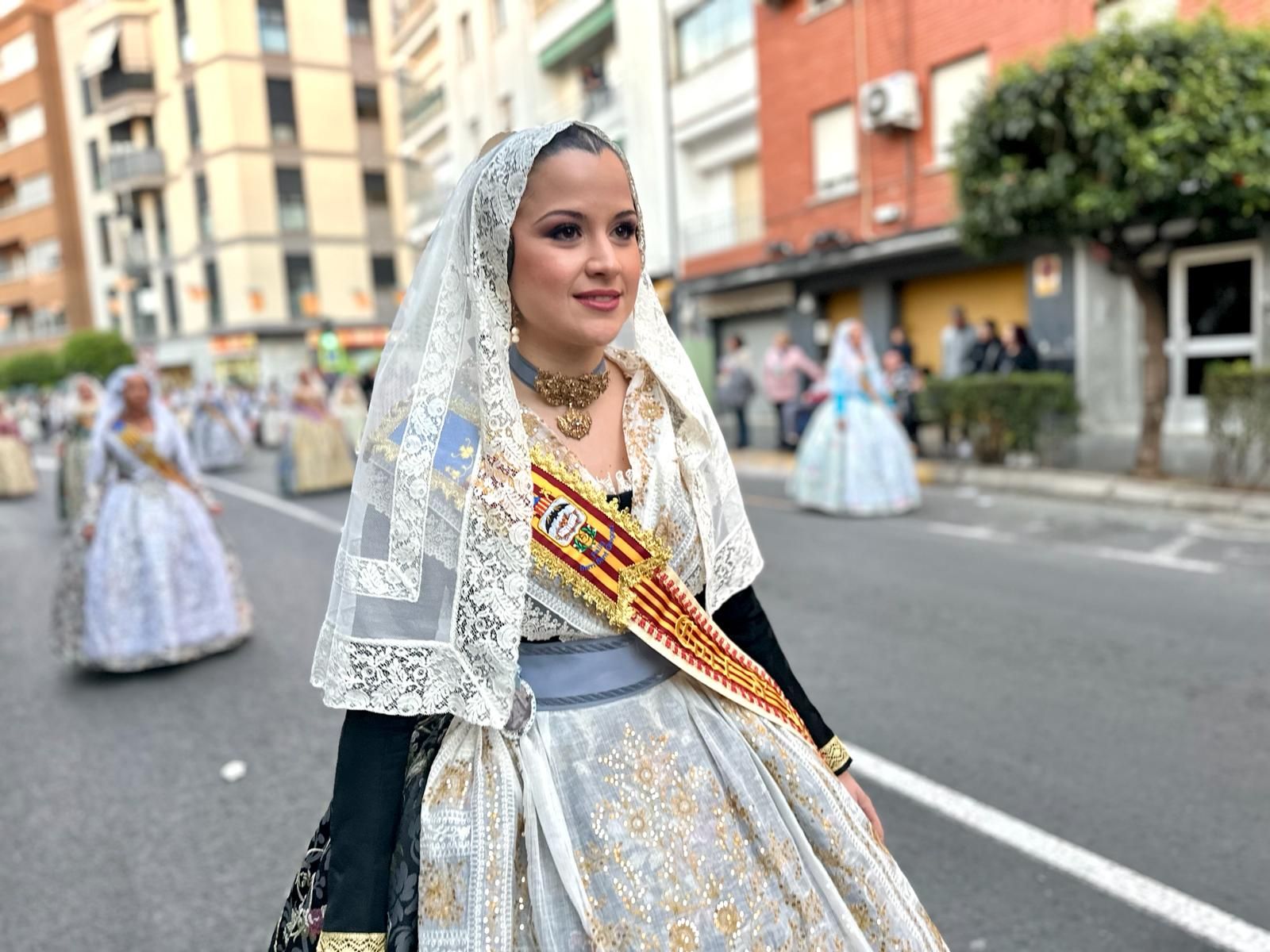 Traslado de la Virgen de los Desamparados en Torrent.