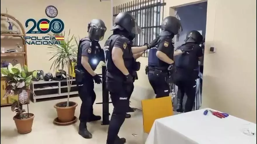 Una 'fortaleza' del narco en Moixent