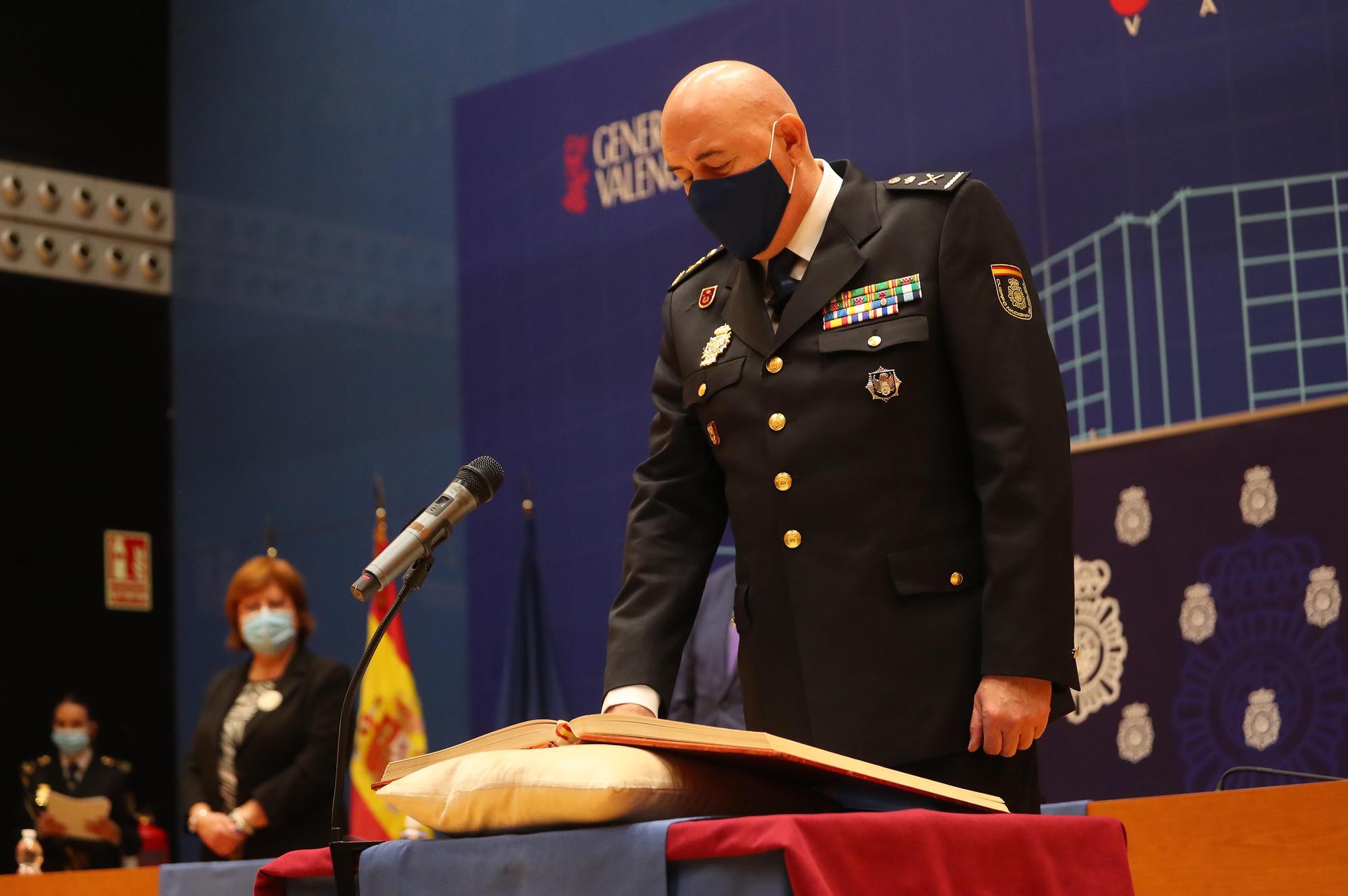 Así ha sido la toma de posesión del nuevo Jefe Superior de Policía de la Comunitat Valenciana