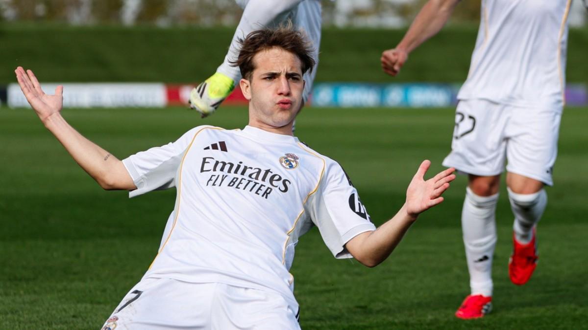 Yáñez fue el héroe del Real Madrid en la Youth League