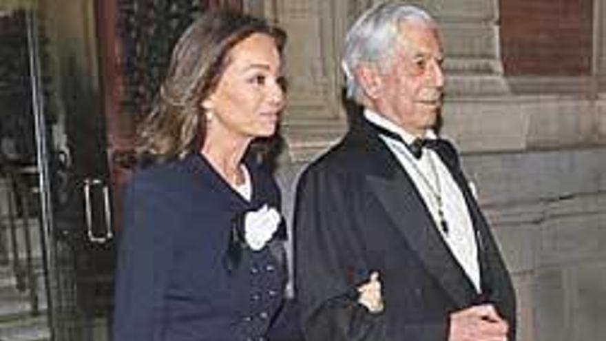 Isabel Preysler y Vargas Llosa.