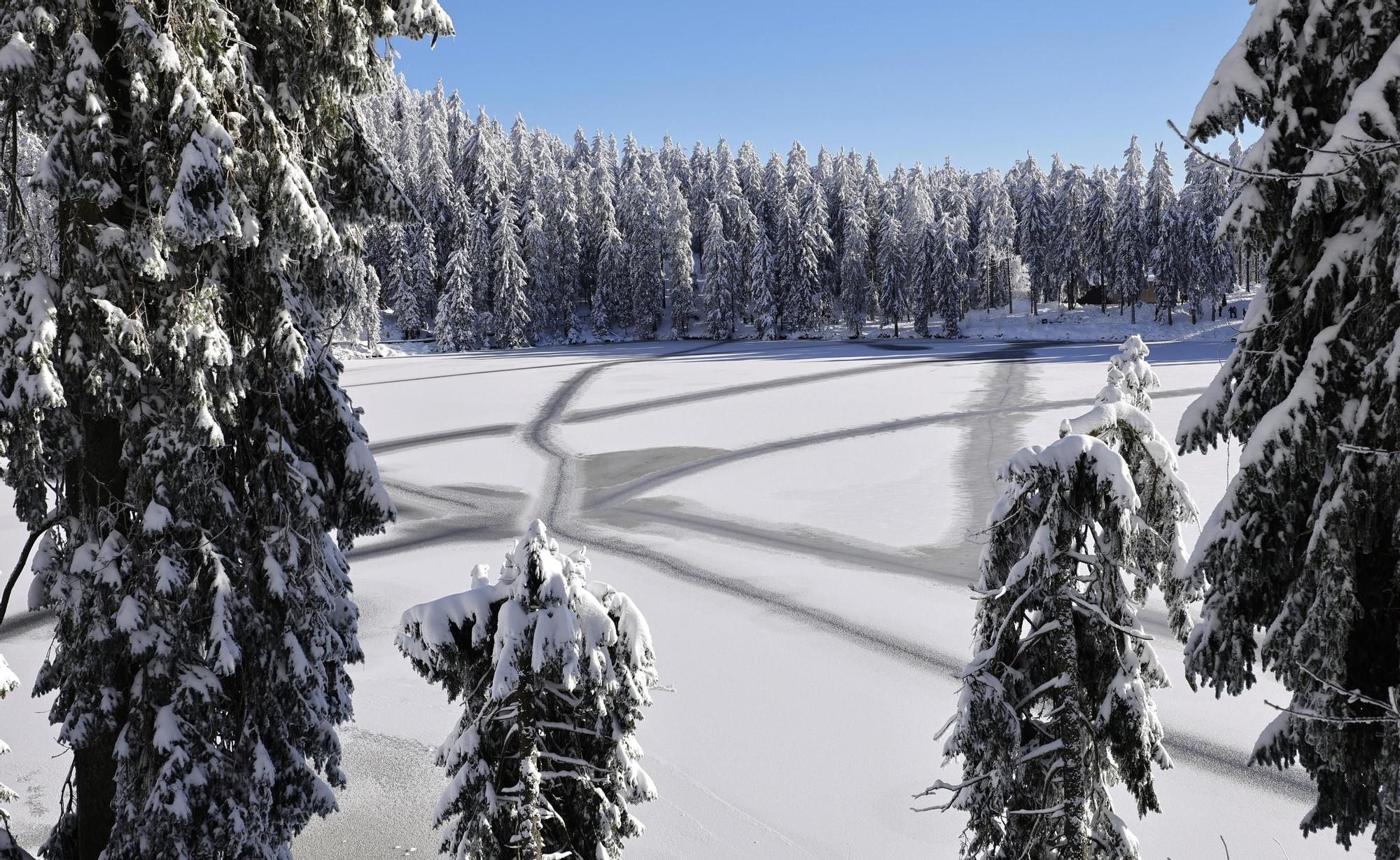 FOTOS | Grandes nevadas en Alemania