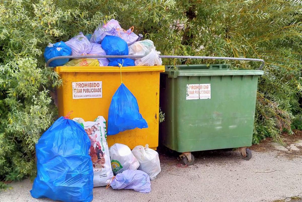 Quejas en puntos del rural por la mala gestión de la basura