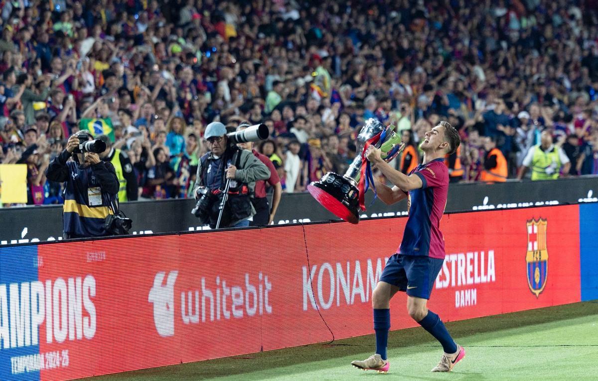 Las mejores imágenes de la celebración del título de Liga del Barça