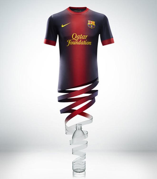Las nuevas camisetas del Barça 2012-2013
