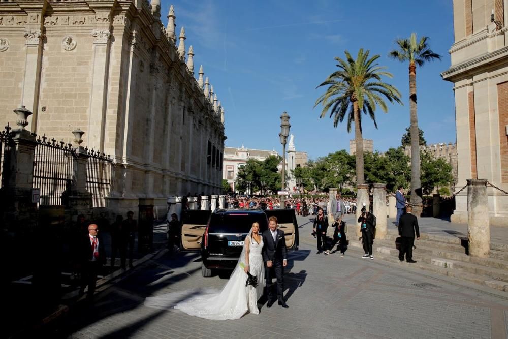 Casament de Sergio Ramos i Pilar Rubio