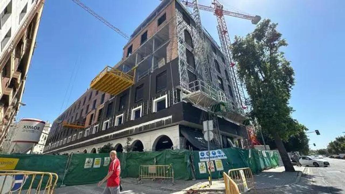 Imagen de archivo de las obras en el hotel Mezquita Center.