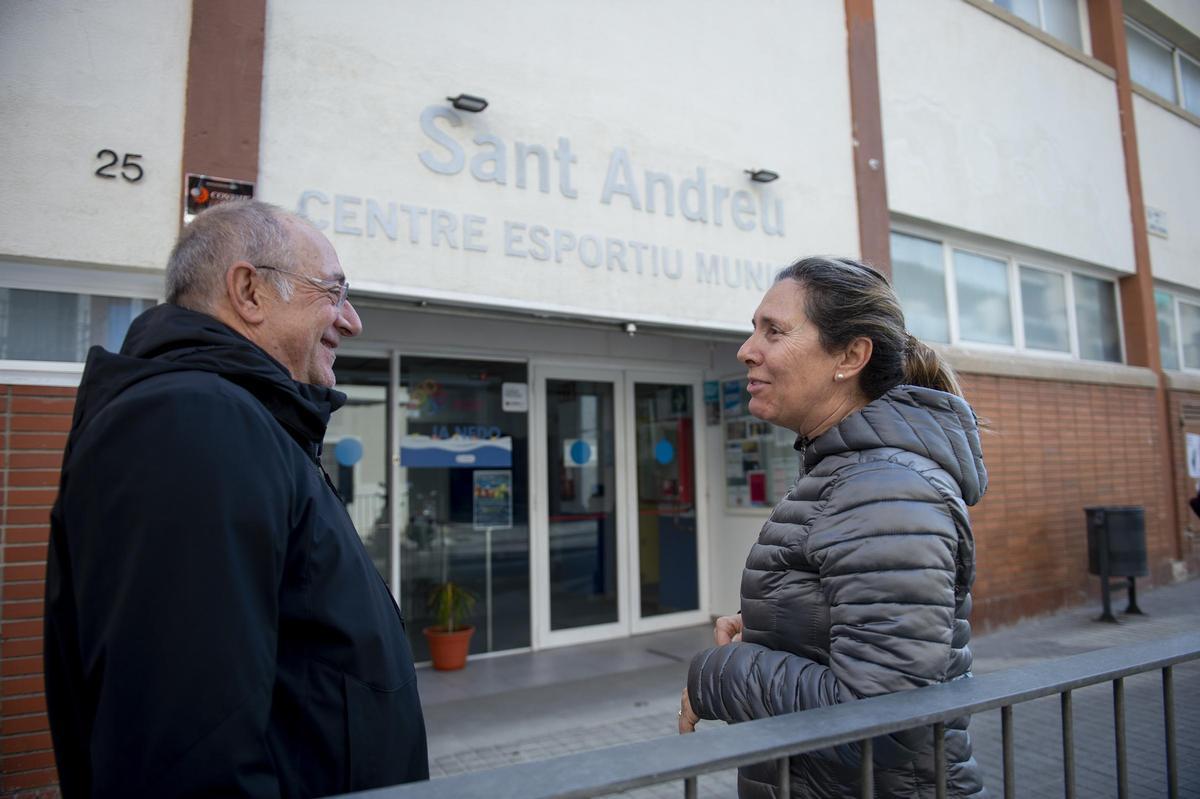 José y Trinidad, una pareja usuaria del CEM Sant Andreu que tienen filtros en los grifos de casa para ahorrar agua.