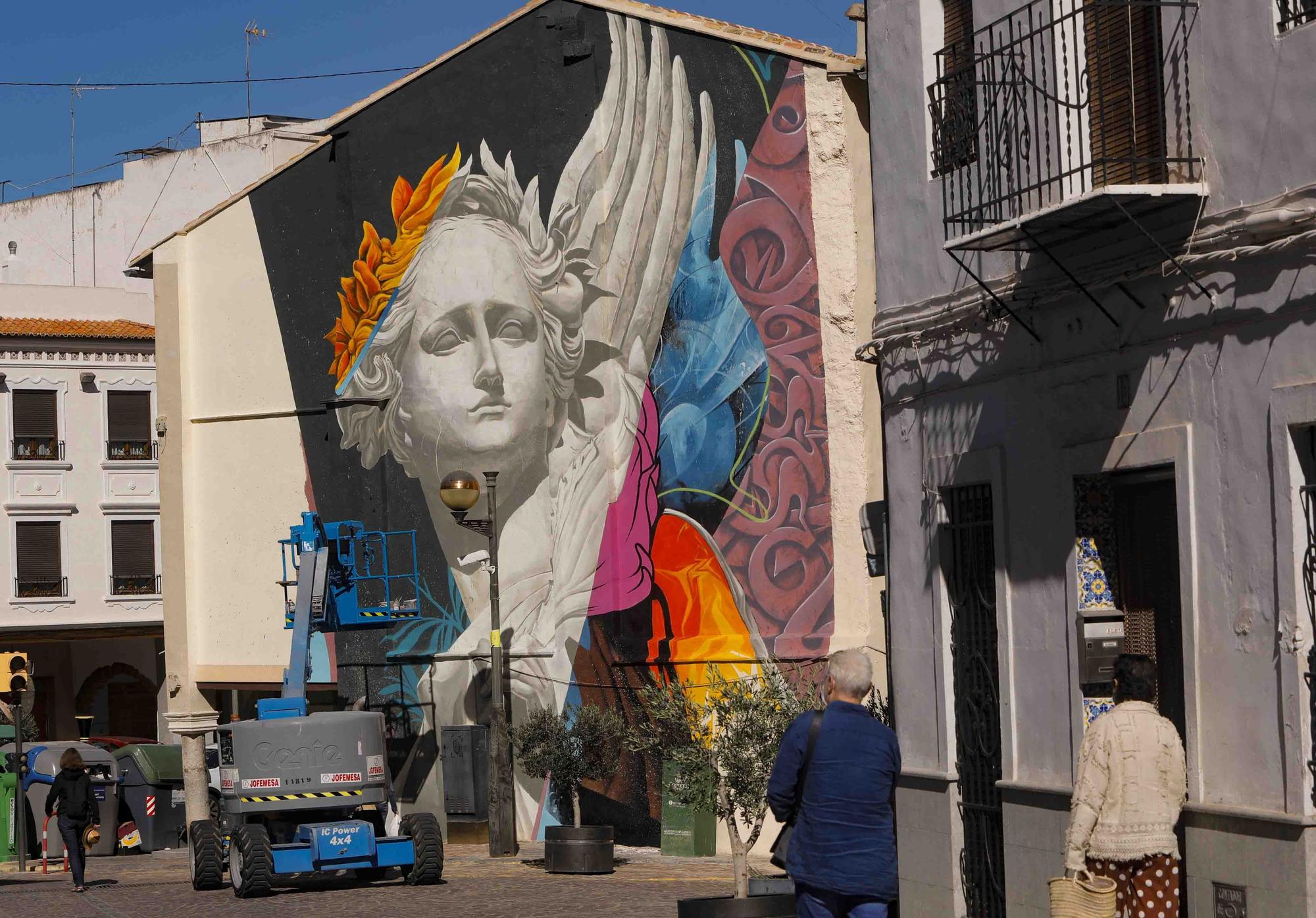 La ruta "Més Que Murs" del arte urbano en Sagunt.