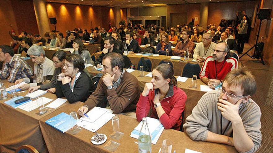 La sala d&#039;actes de l&#039;Hotel Carlemany va acollir el Congrés de l&#039;Aigua.