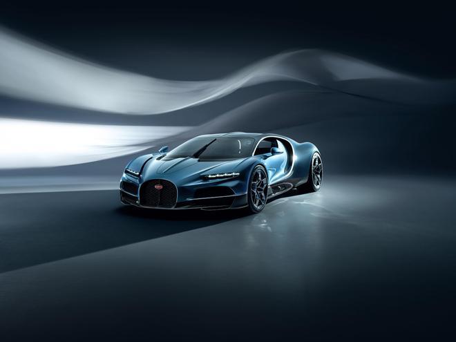 Bugatti Tourbillon: 1.800 CV,  0 a 100 km/h en dos segundos y alcanza los 444 km/h