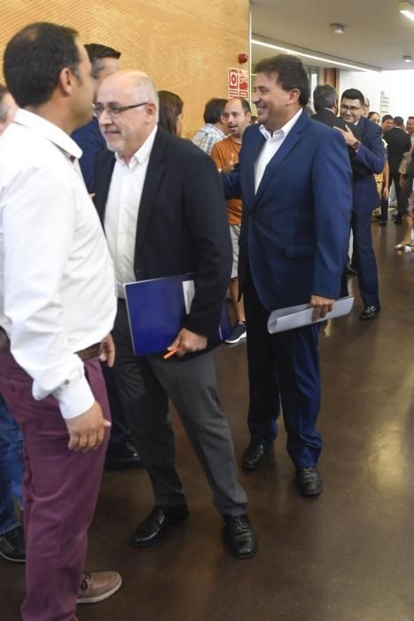 CANARIA. CABILDO INSULAR. LAS PALMAS DE GRAN CANARIA. Firma del pacto de Gobierno del Cabildo de Gran Canaria y presentación de las líneas estratégicas de trabajo. Fotos: Juan Castro  | 26/07/2019 | Fotógrafo: Juan Carlos Castro