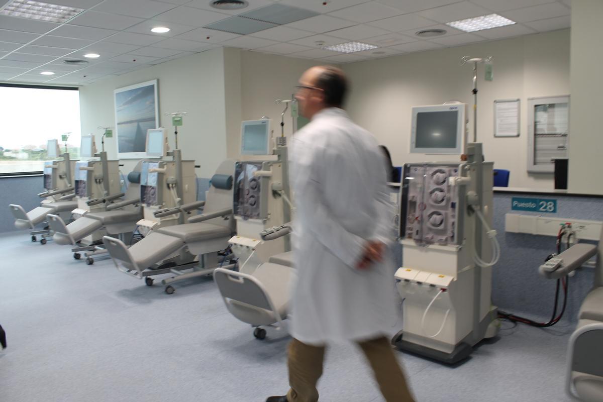 Servicio de Nefrología del Hospital Universitario de Torrevieja, en una imagen de archivo