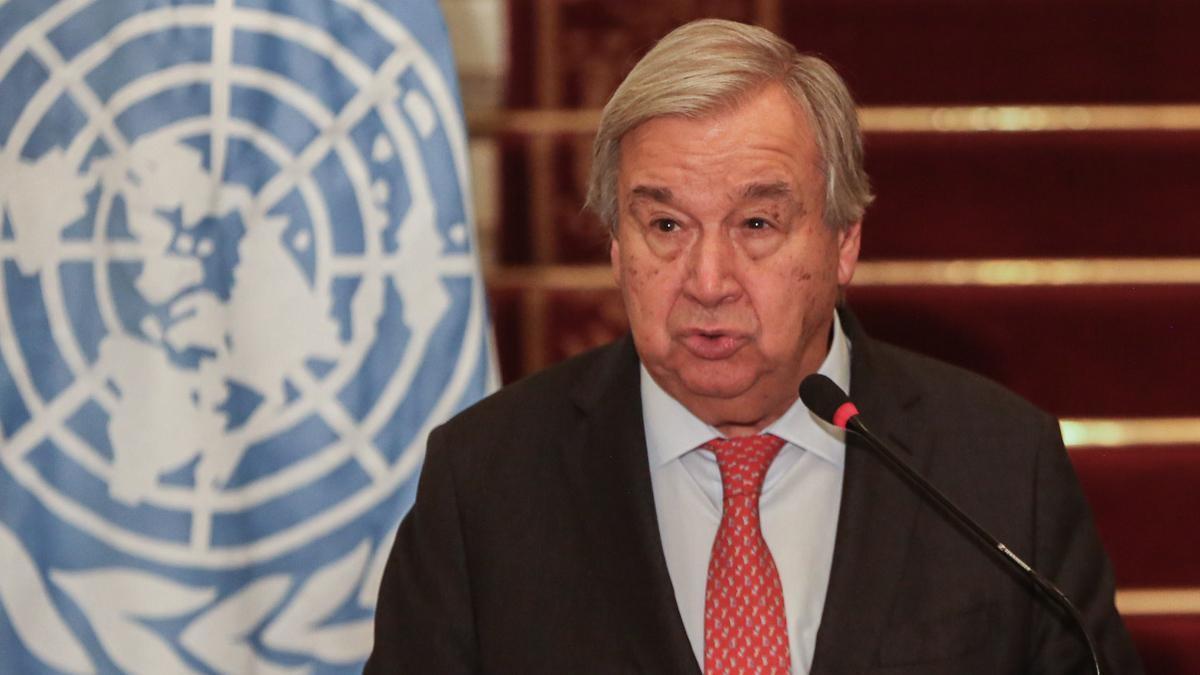 António Guterres.