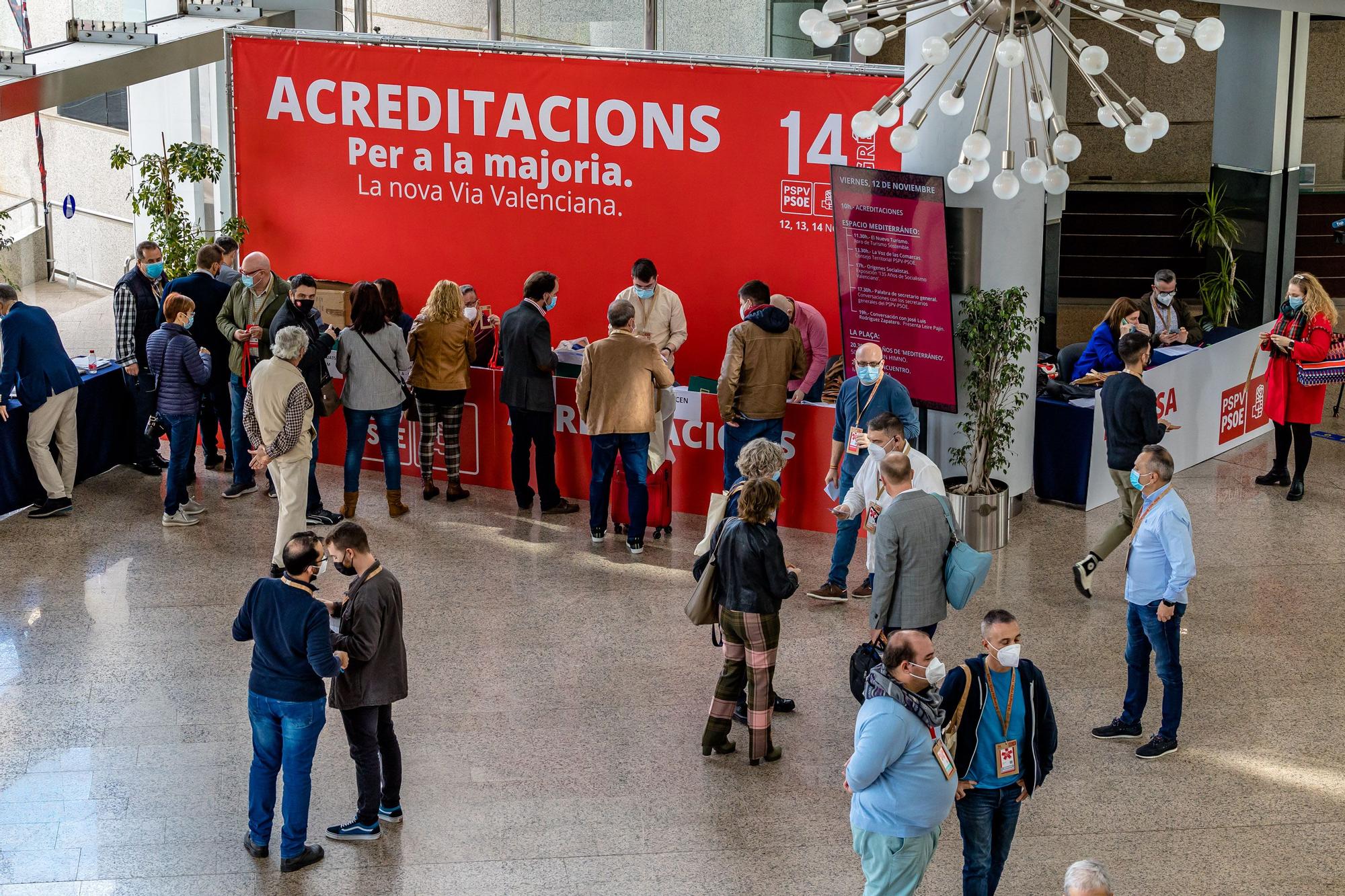 El PSPV celebra en Benidorm su 14 congreso