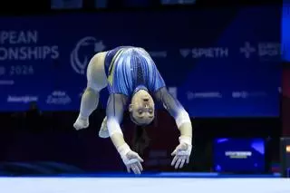 Alba Petisco y Aitana Pacheco, quinta y sexta en las finales por aparatos del Europeo de gimnasia artística de Zagreb