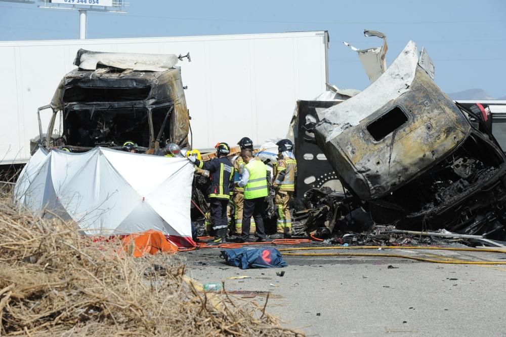 Las imágenes del accidente