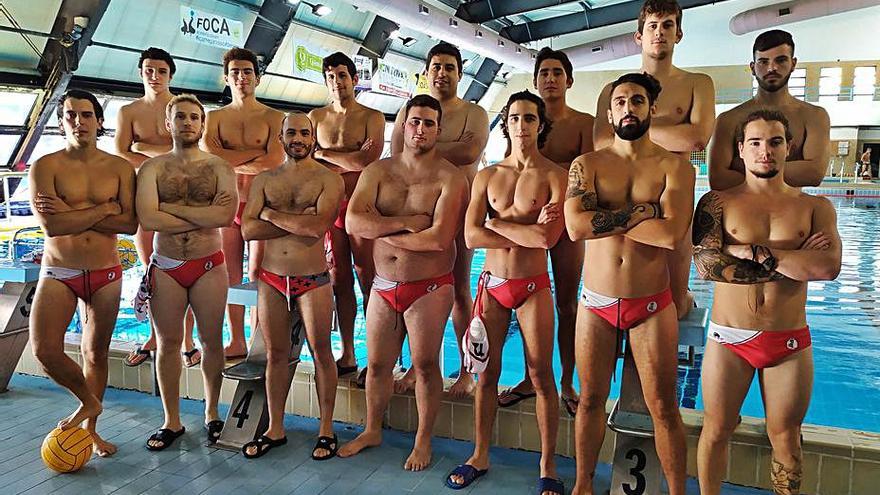 Equipo del Waterpolo Pontevedra en el I Torneo Luso-Galaico. |  // FDV