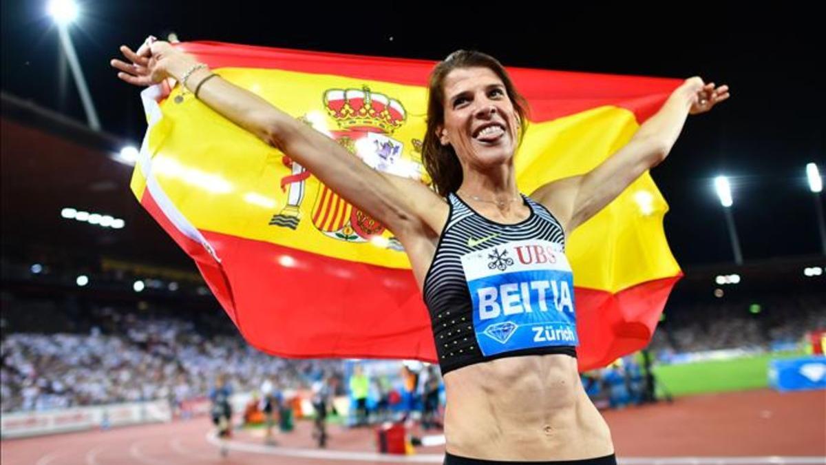 Ruth Beitia no olvidará el 2016 donde solo ha cosechado éxitos