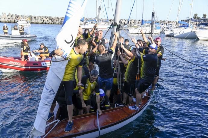 21-09-19 DEPORTES. BAHIA DEL PUERTO. LAS PALMAS DE GRAN CANARIA. Vela latina. Desempate Guanche-Tomás Morales por el título del Campeonato. Fotos: Juan Castro.  | 21/09/2019 | Fotógrafo: Juan Carlos Castro