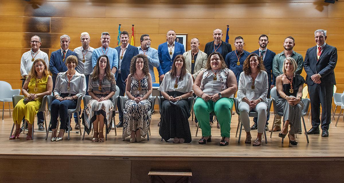 Foto de la corporación municipal de Altea