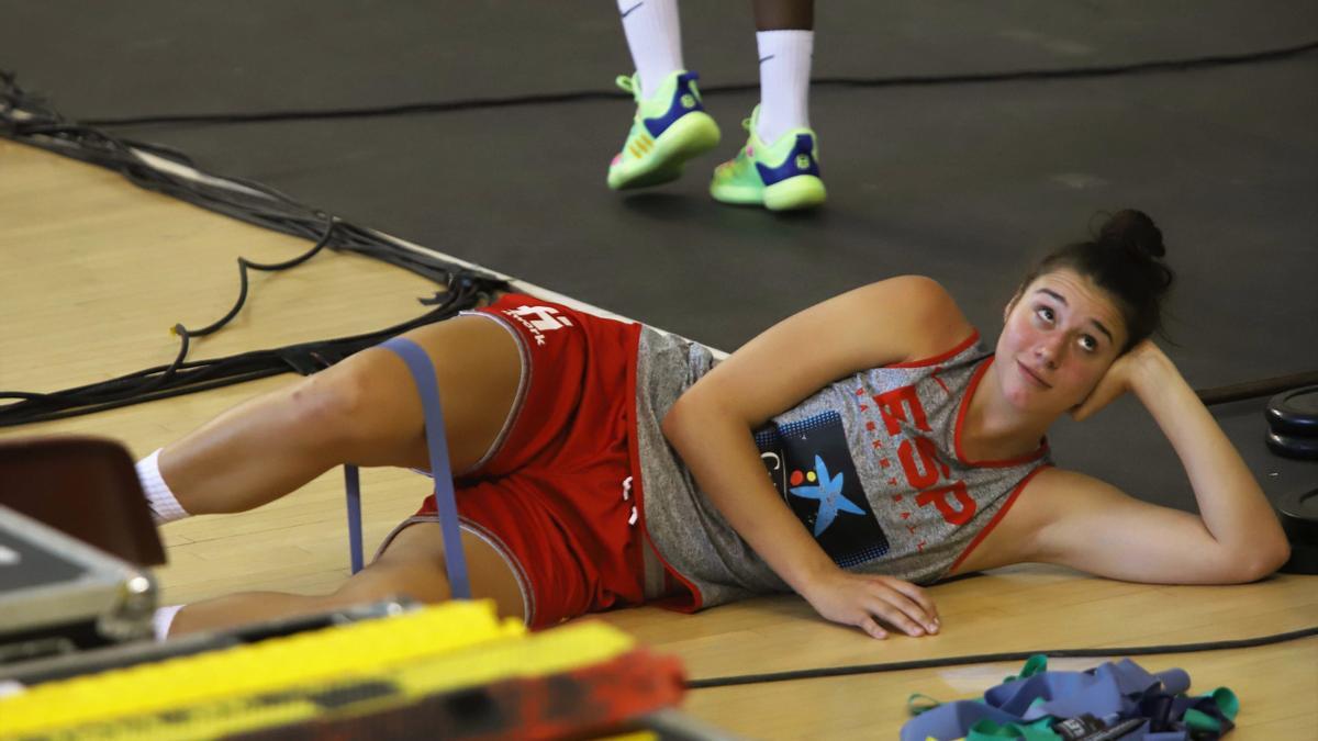 Segunda jornada de la selección española femenina de baloncesto en Córdoba