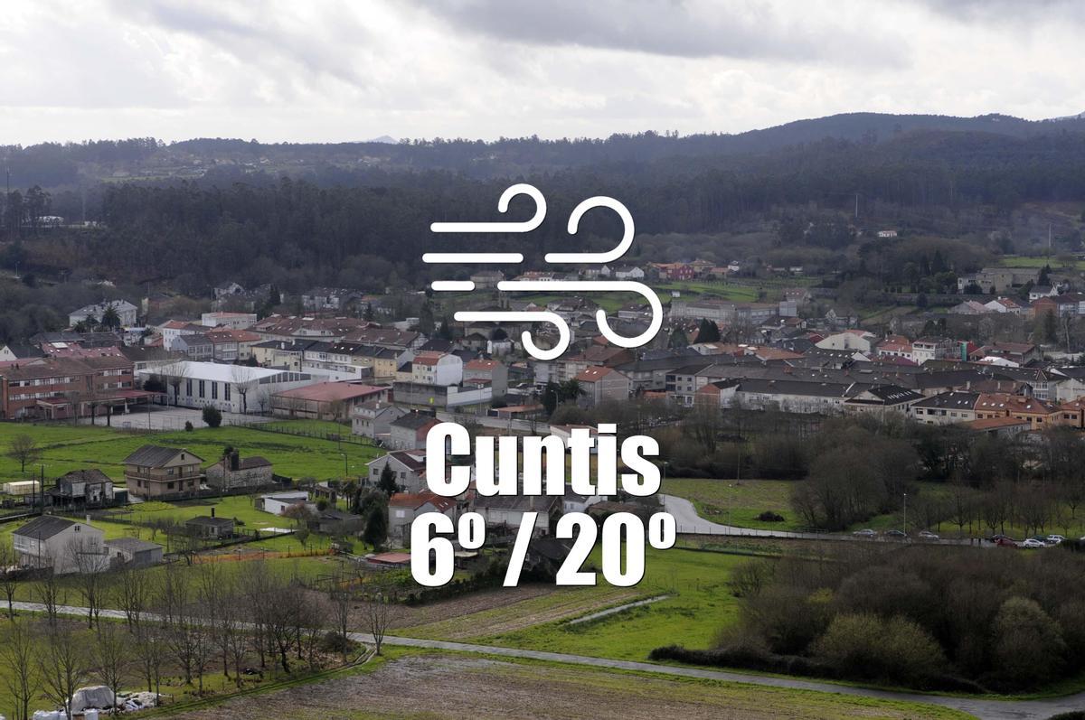 El tiempo en Cuntis: previsión meteorológica para hoy, viernes 27 de marzo