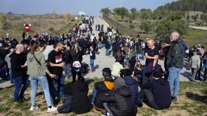 Los funcionarios de prisiones bloquearon en marzo los accesos a los centros penitenciarios de Can Brians, así como otras cárceles catalanas.