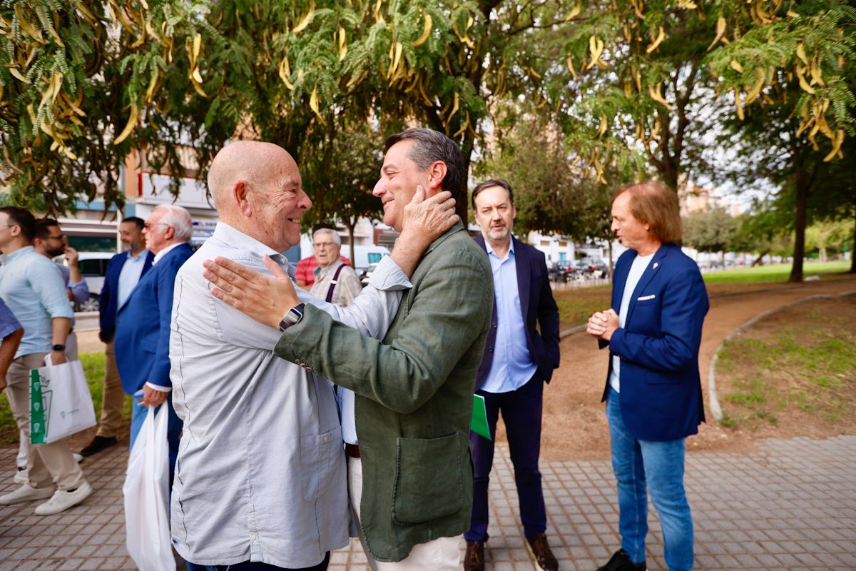 Inauguración de la Glorieta Juan García Díaz 'Juanín'