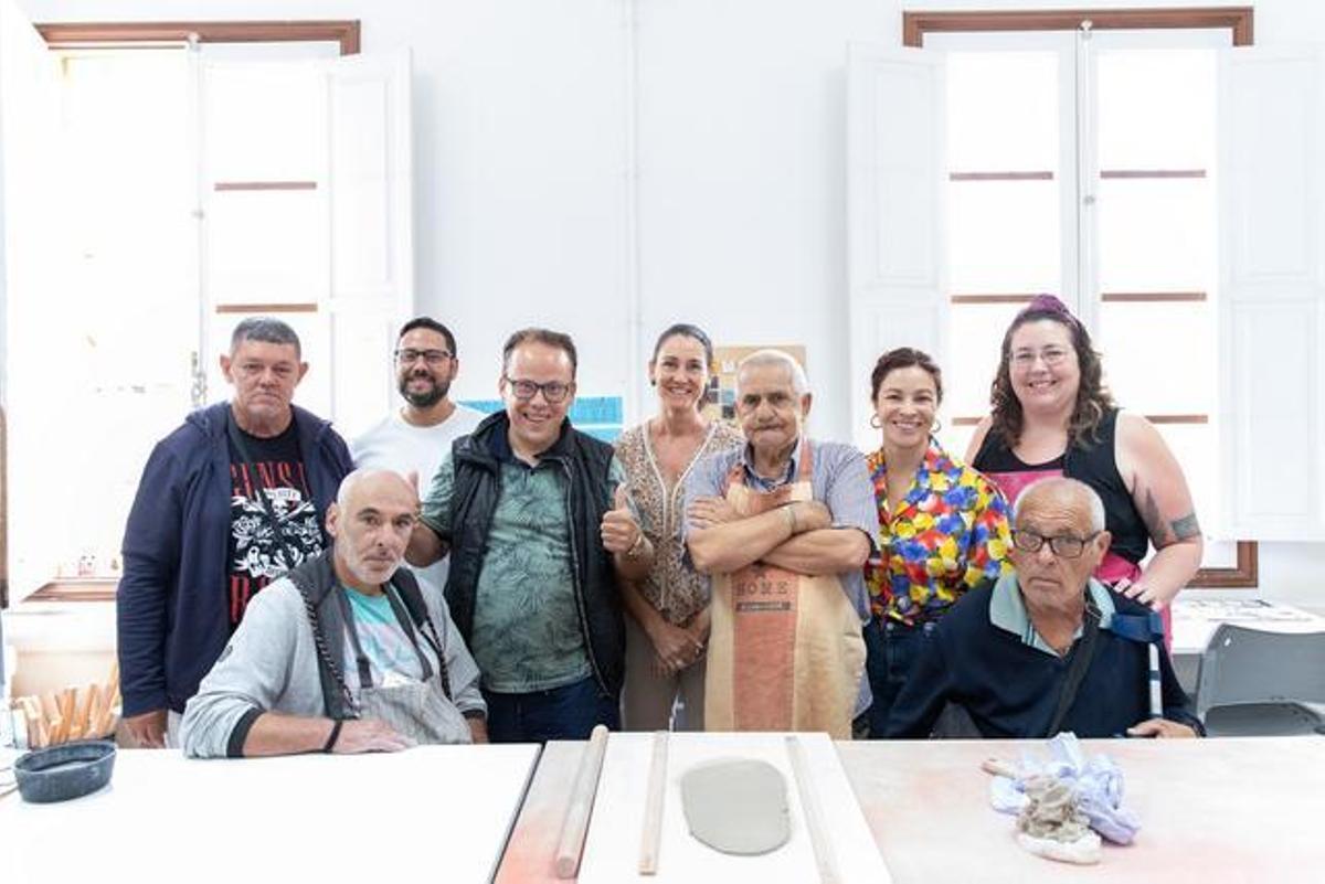 Imagen de archivo de un taller promovido por AFES Salud Mental