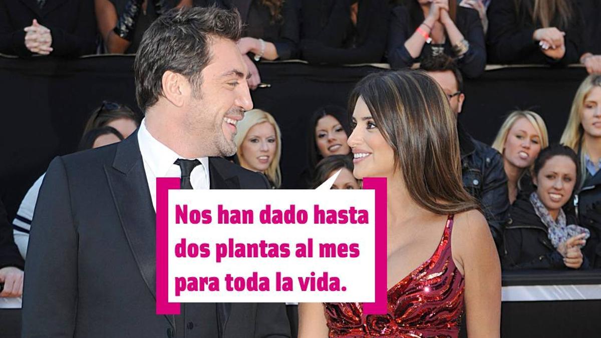 Javier Bardem y Penélope Cruz en los Oscar