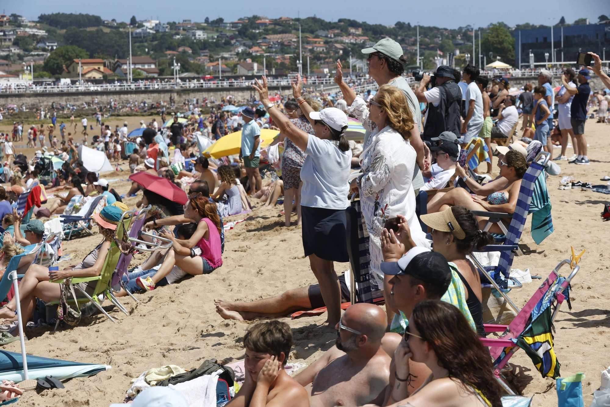 El espectacular y multitudinario Festival Aéreo de Gijón, en imágenes