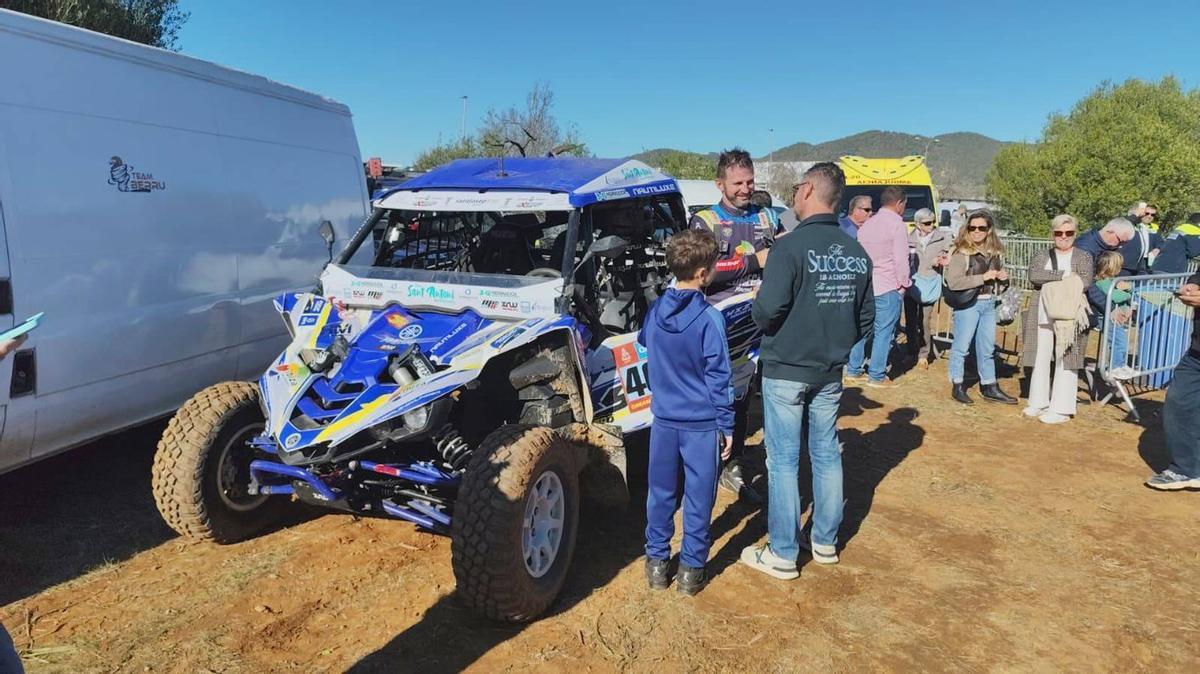 Contacto cercano con pilotos como Toni Vingut | J.M.L.R.