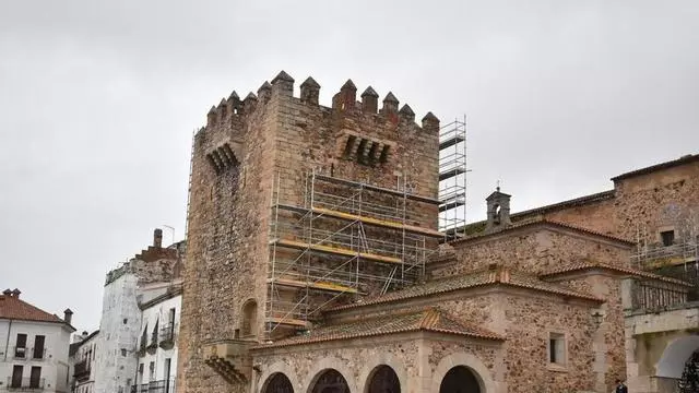 Video | Trabajos en la Torre de Bujaco de Cáceres