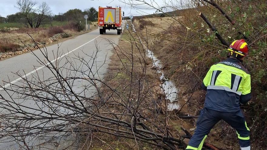 El temporal Joseph causa estragos en las carreteras zamoranas