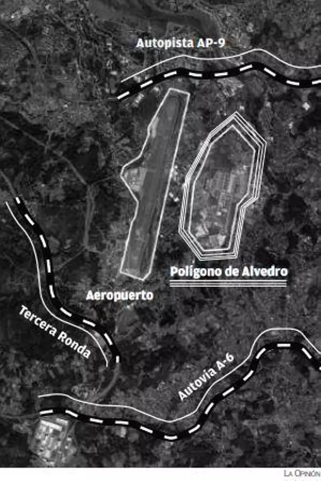 Amazon proyecta construir una nave para logística en el polígono de Alvedro