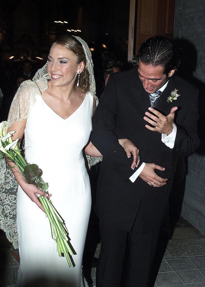 Sabrina Mahi y Ángel Tous de Gran Hermano en su boda