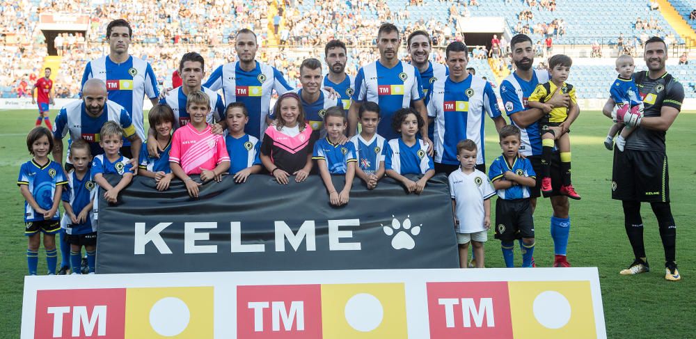 La derrota del Hércules ante el Teruel en imágenes