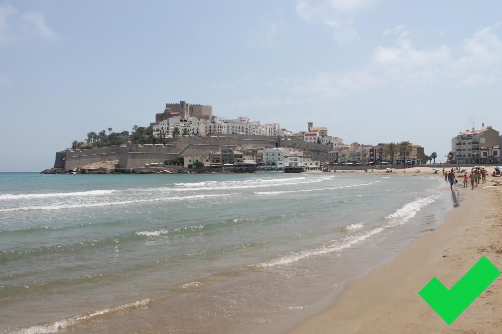 Playa de Peñíscola.