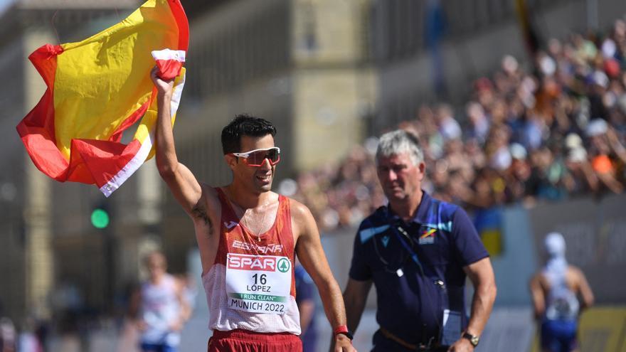 Miguel Ángel López, campeón de Europa con una exhibición