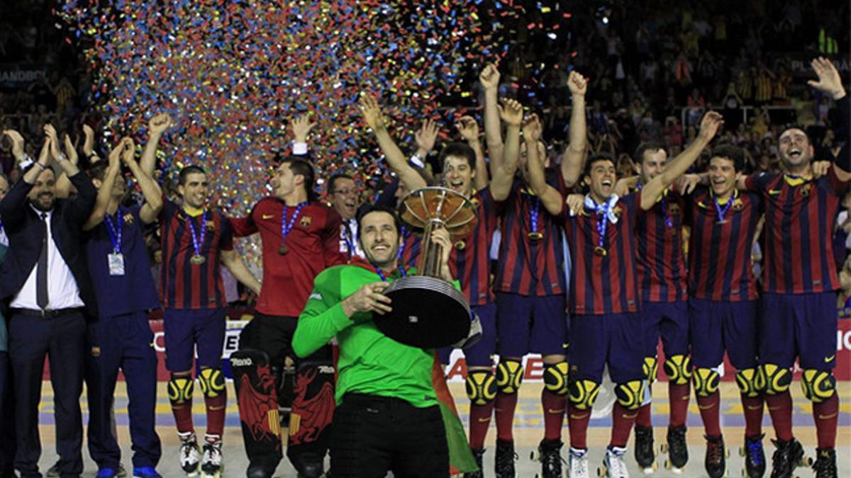 El Barça es el actual campeón de la Liga Europa