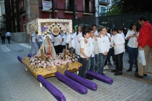 Procesión de papel en Lorca