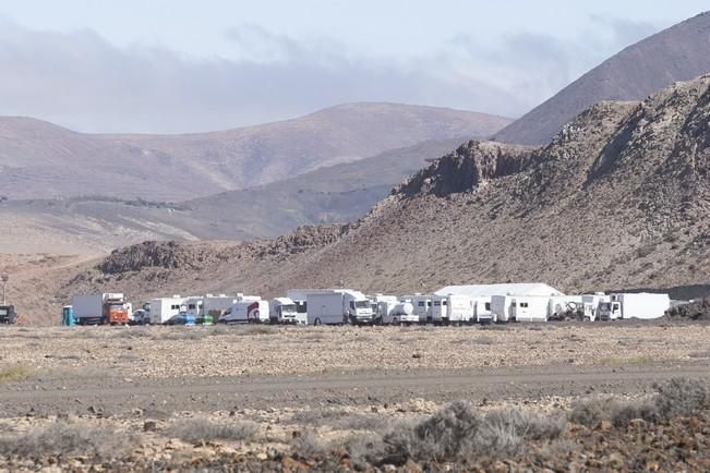 FUERTEVENTURA - BRAD PÌTT RODANDO UNA ESCENA DE LA PELICULA �?Allied�? - 24-05-16 - FOTO: GABRIEL FUSELLI