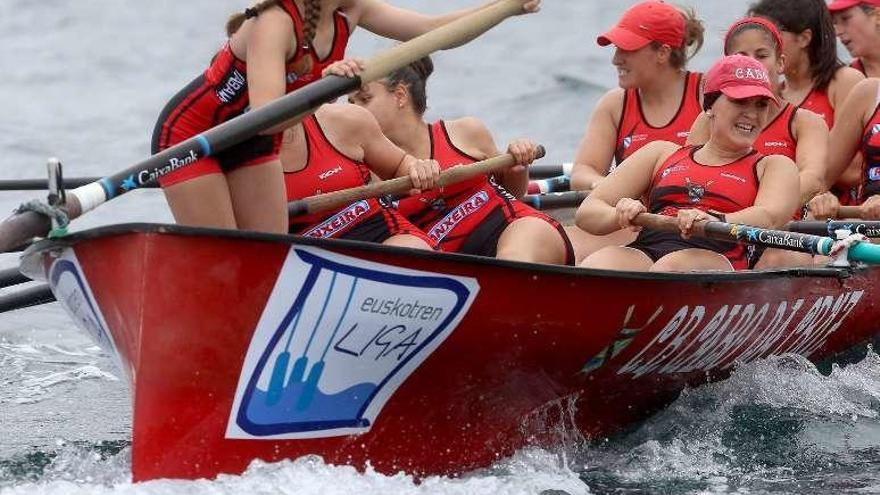 Cabo en la regata de ayer. // Javi Colmenero/Noticias de Gipuzkoa