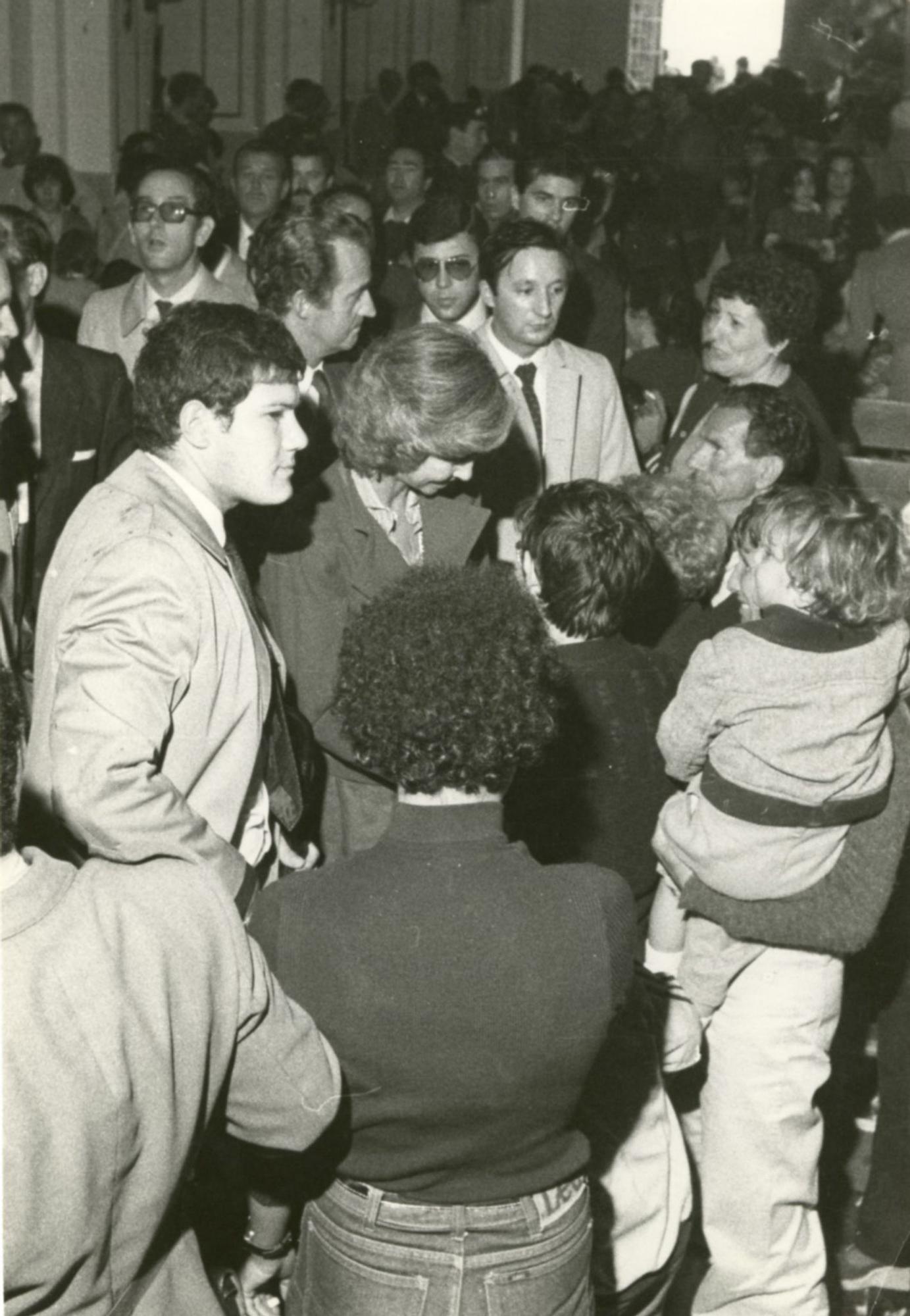 Así fueron las visitas de los Reyes y del Papa tras la Pantanada de 1982