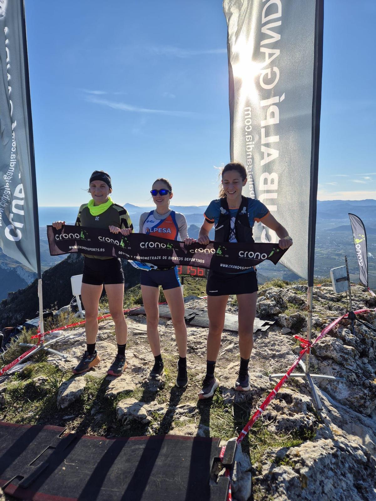 Éxito total en el XXIV KM Vertical de Gandia con un millar de participantes