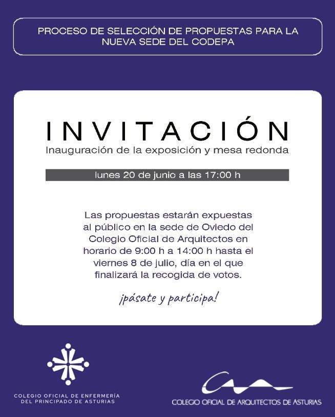 Invitación inaguración y mesa redonda