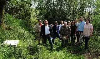 Técnicos de la Comisión Europea y de la Xunta supervisan el 'Rural Suplies' en Abegondo