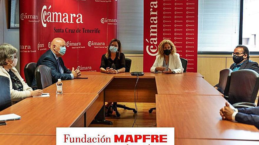 Encuentro de Mapfre y la Cámara de Comercio. | | E.D.